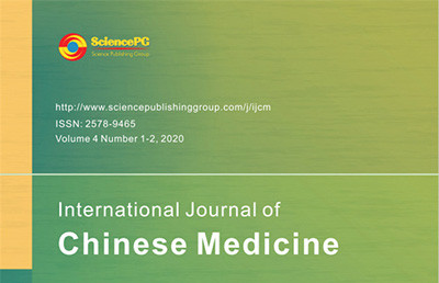 【論文】我院論文在《International Journal of Chinese Medicine》上發表